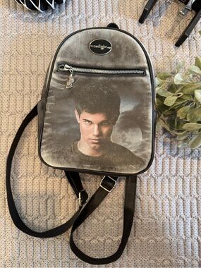Twilight Mini Graphic Backpack in Black
